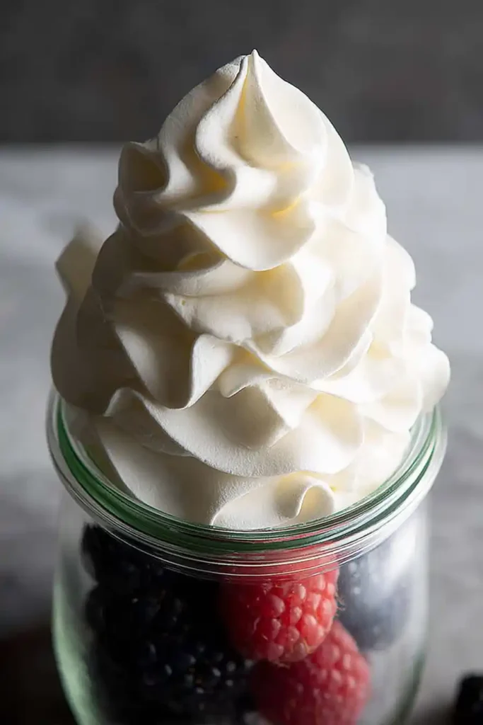 whipped cream recipe