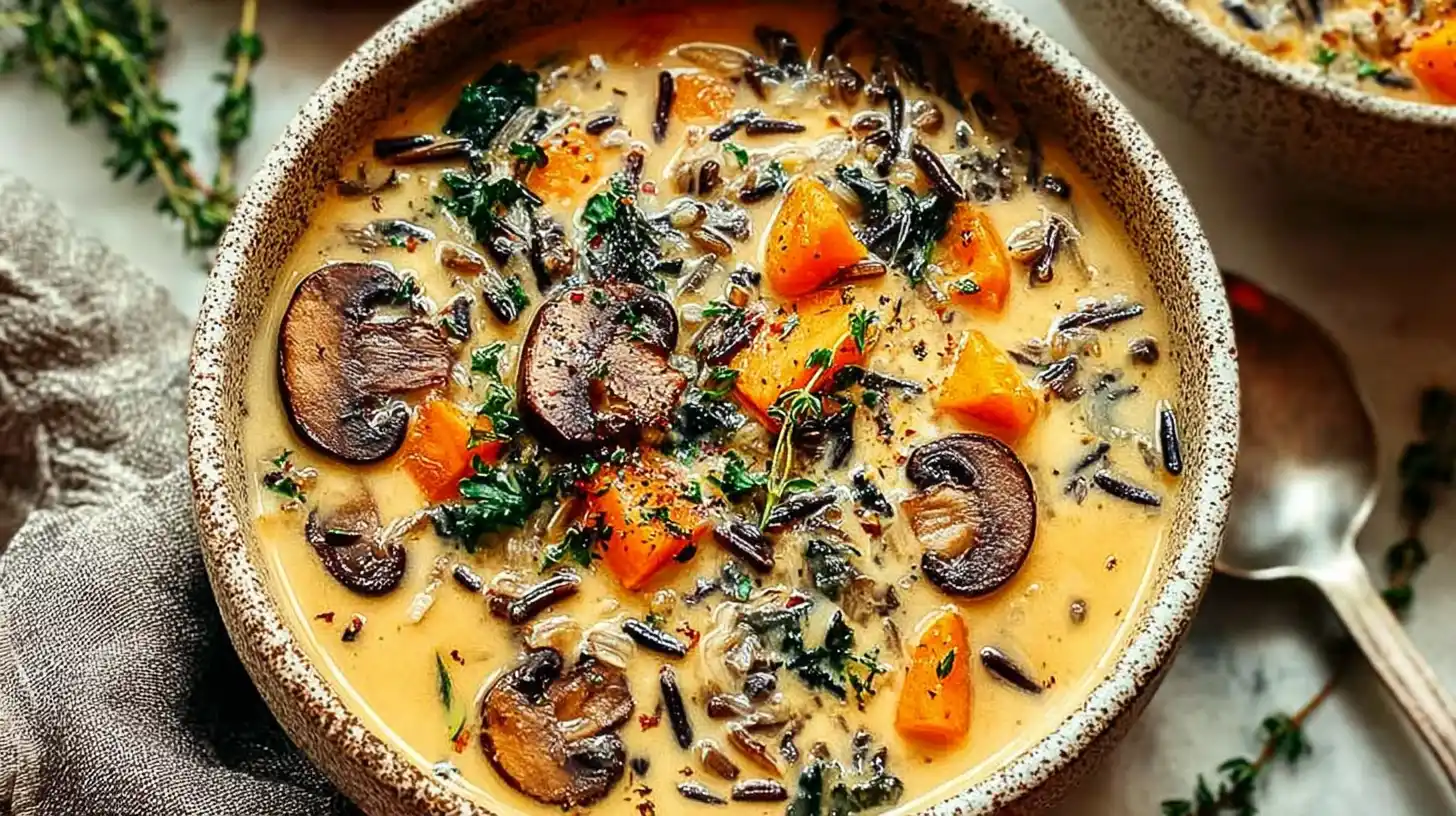 Autumn Wild Rice Soup