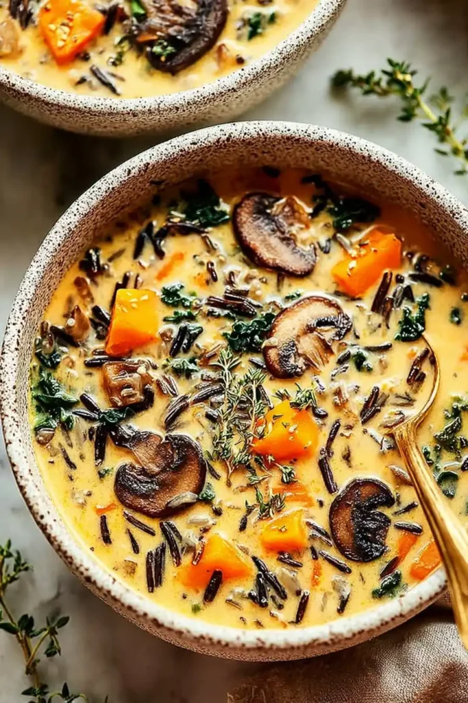 Autumn Wild Rice Soup