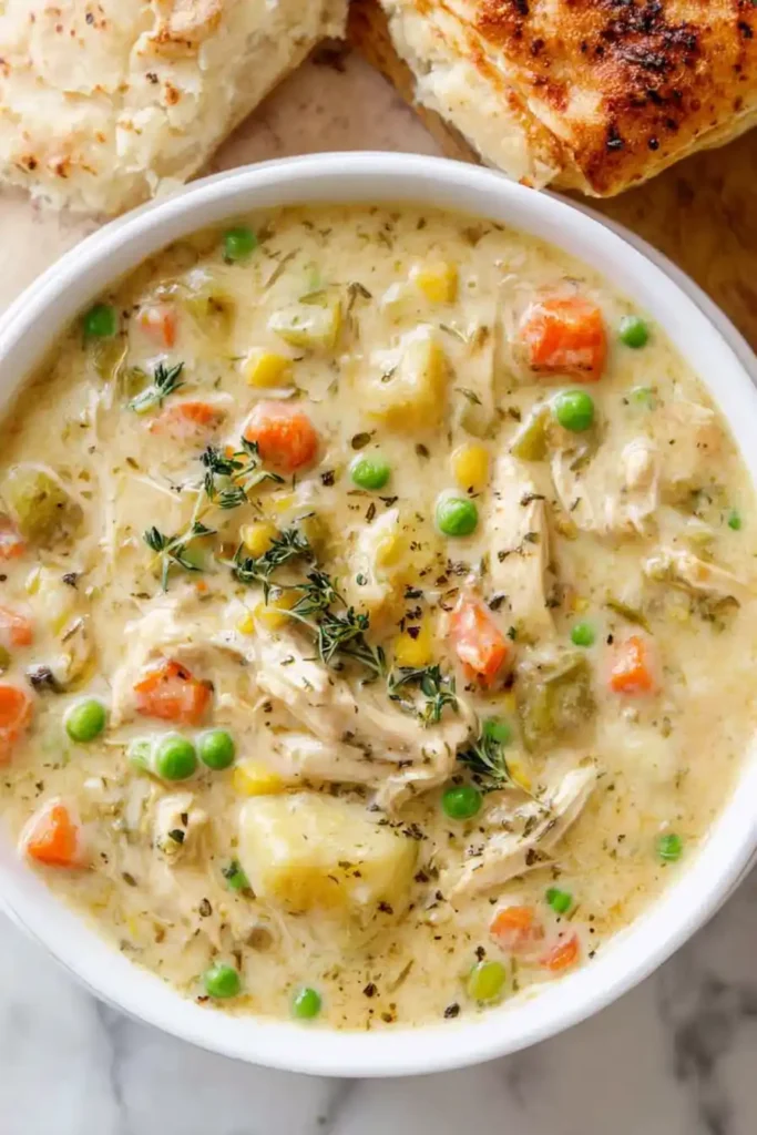 Chicken Pot Pie Soup