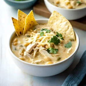 Creamy White Chicken Chili