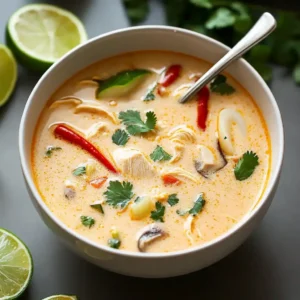 Crockpot Thai Coconut Chicken Soup A Cozy Delight