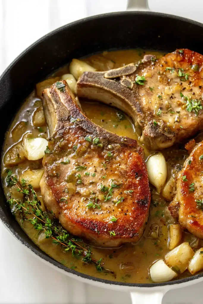 Pan Fried Pork Chops
