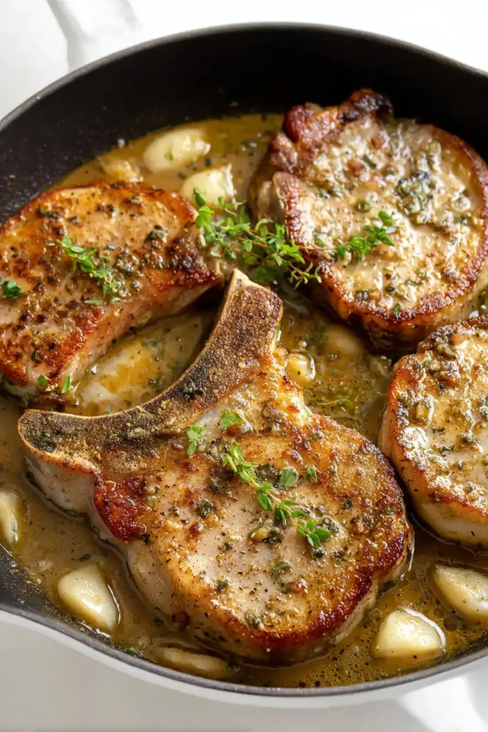 Pan Fried Pork Chops