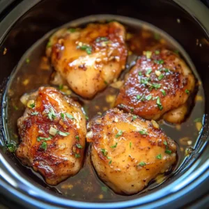 Slow Cooker Brown Sugar Garlic Chicken Recipe