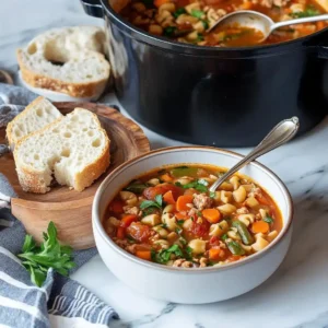 minestrone soup