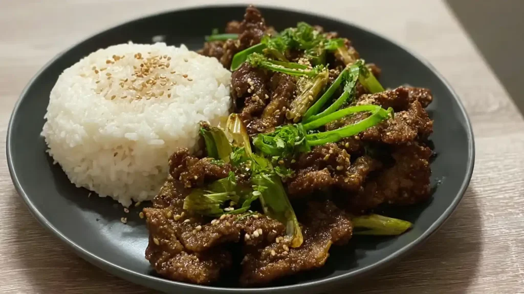 mongolian beef
