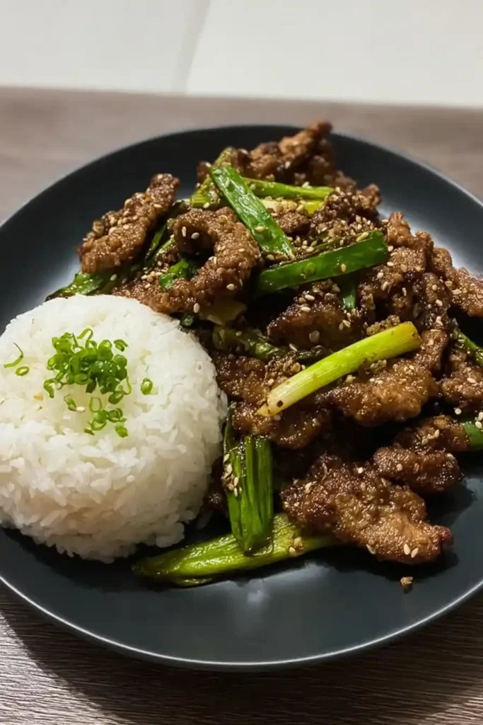 mongolian beef