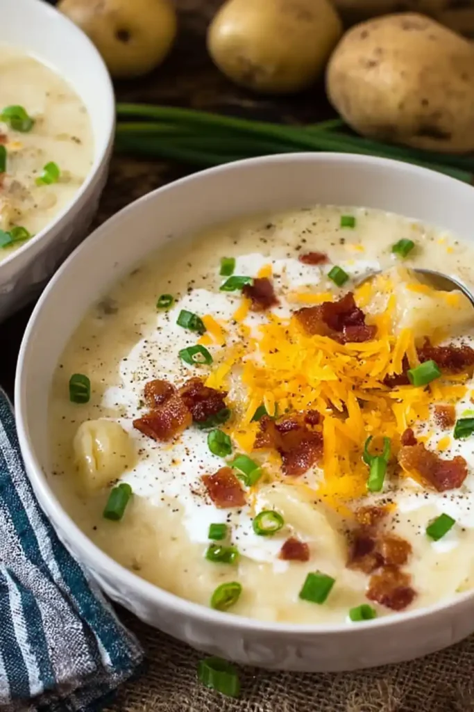 Potato Soup Creamy Hearty And Easy Comfort Food Jada Recipes