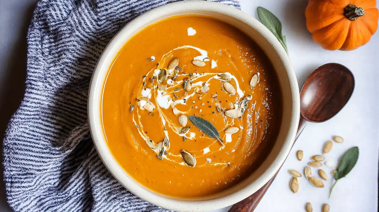 pumpkin and sweet potato soup