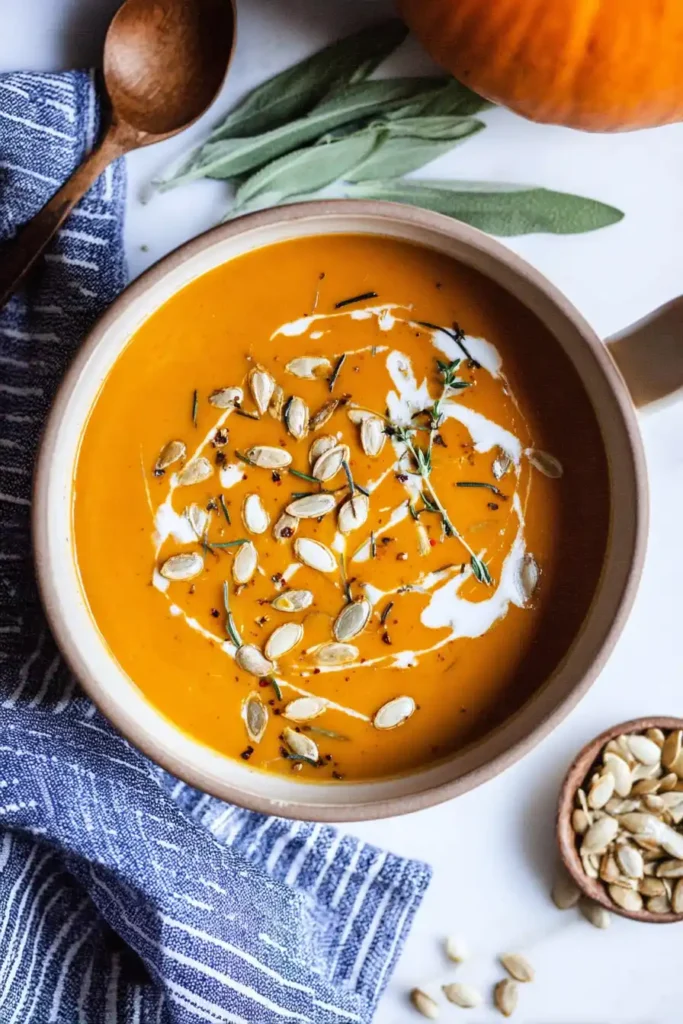 pumpkin and sweet potato soup