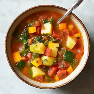 vegetable soup recipe