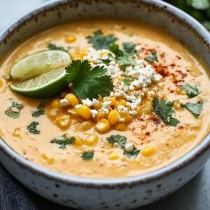 Mexican Street Corn Soup