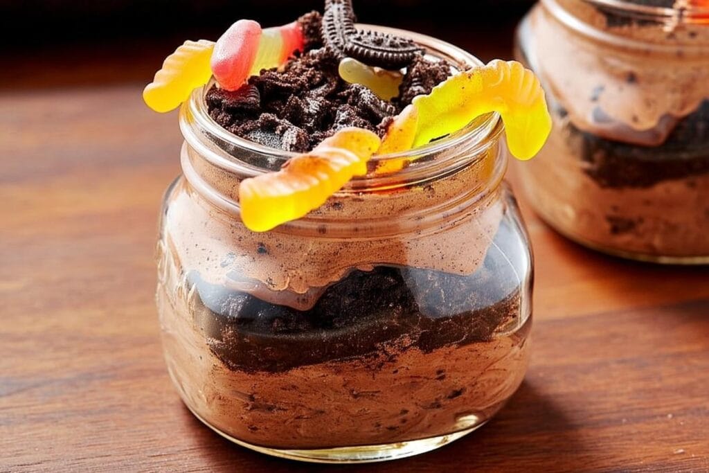 Dirt Pudding halloween treats