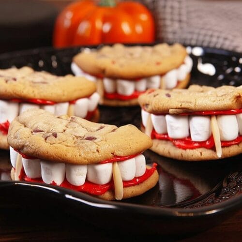 Dracula Dentures halloween treats