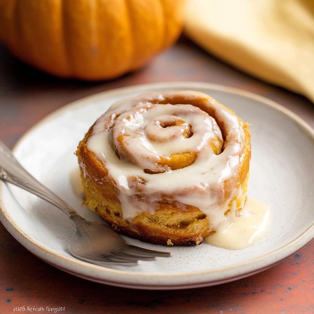 Pumpkin Cinnamon Rolls