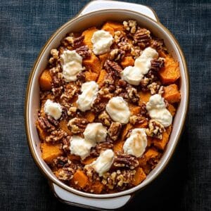 Southern Maple Sweet Potato Casserole