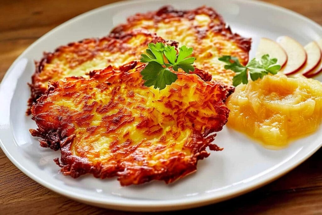 Kartoffelpuffer (German Potato Pancakes)