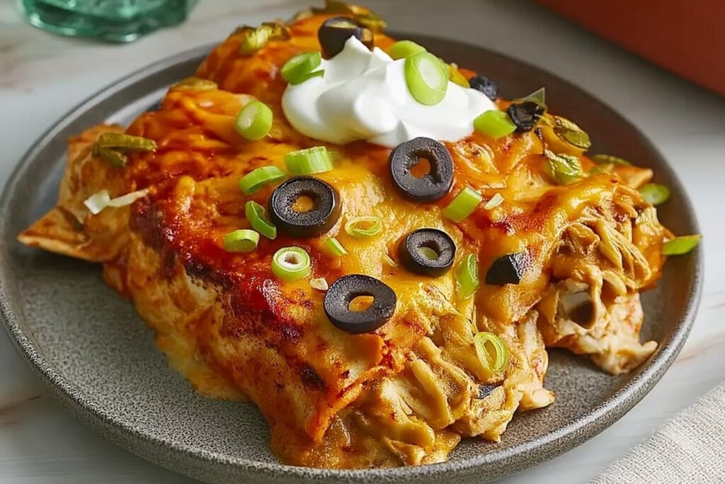 Angela's Awesome Chicken Enchiladas