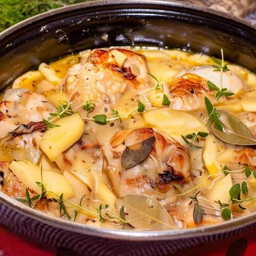 French Apple Cider Chicken