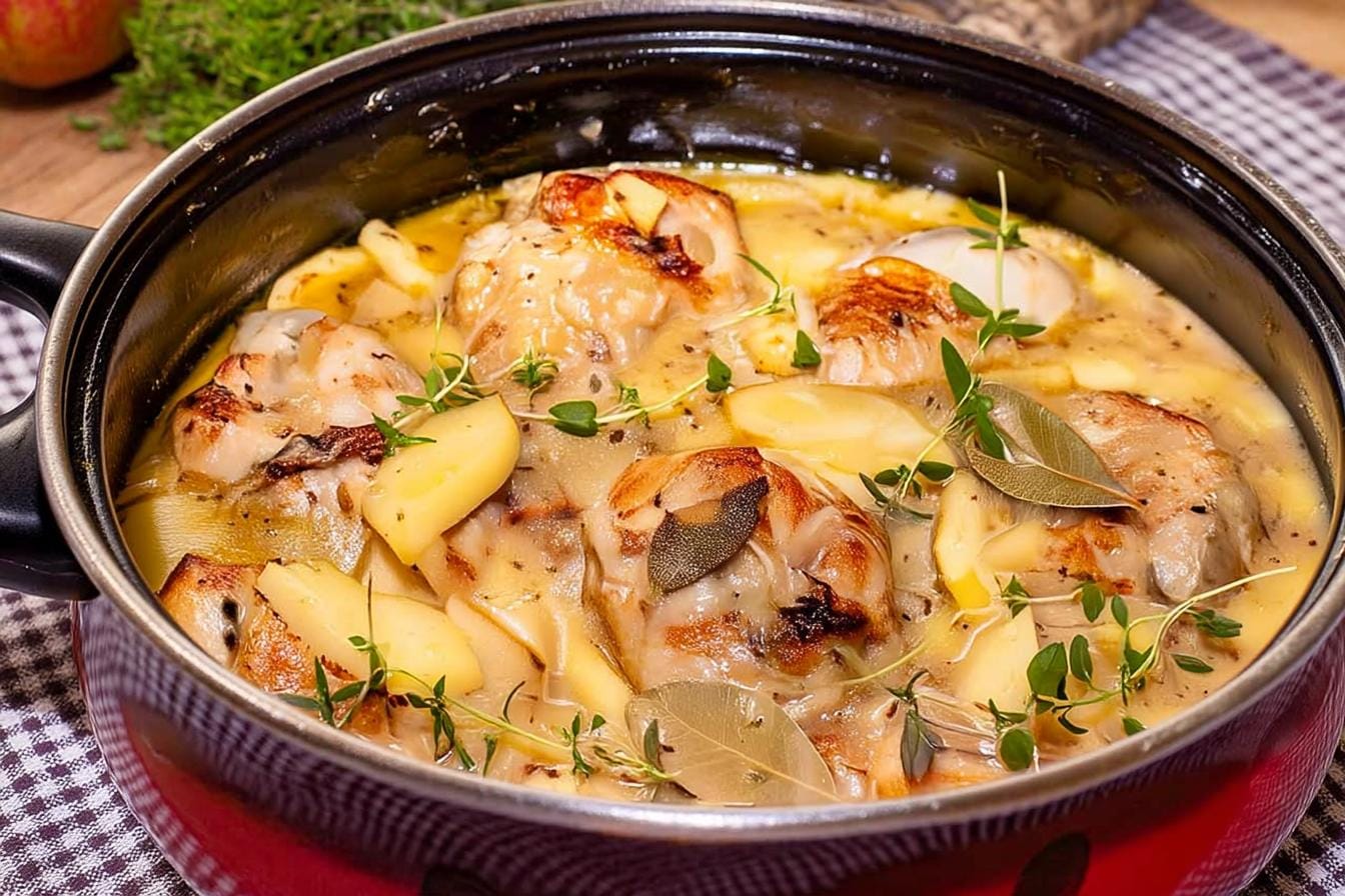 French Apple Cider Chicken