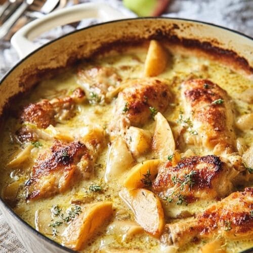 French Chicken Casserole a la Normande