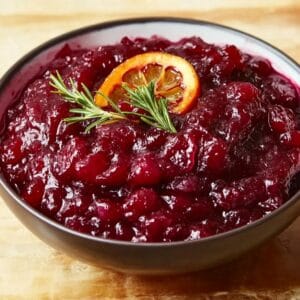 EASIEST CRANBERRY SAUCE EVER