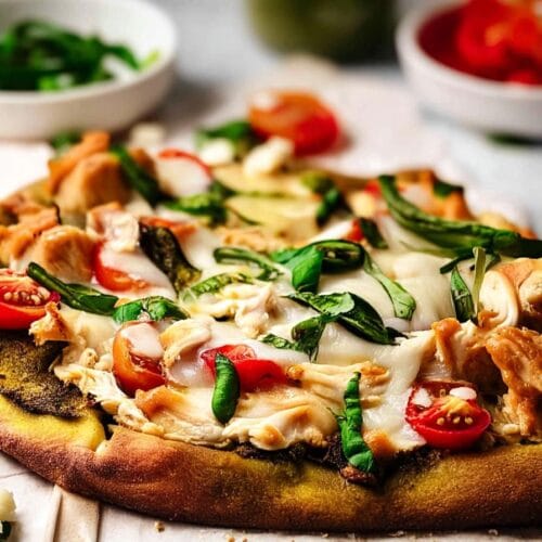 Chicken Pesto Flatbread
