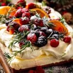 Easy Christmas Cheesecake Slab