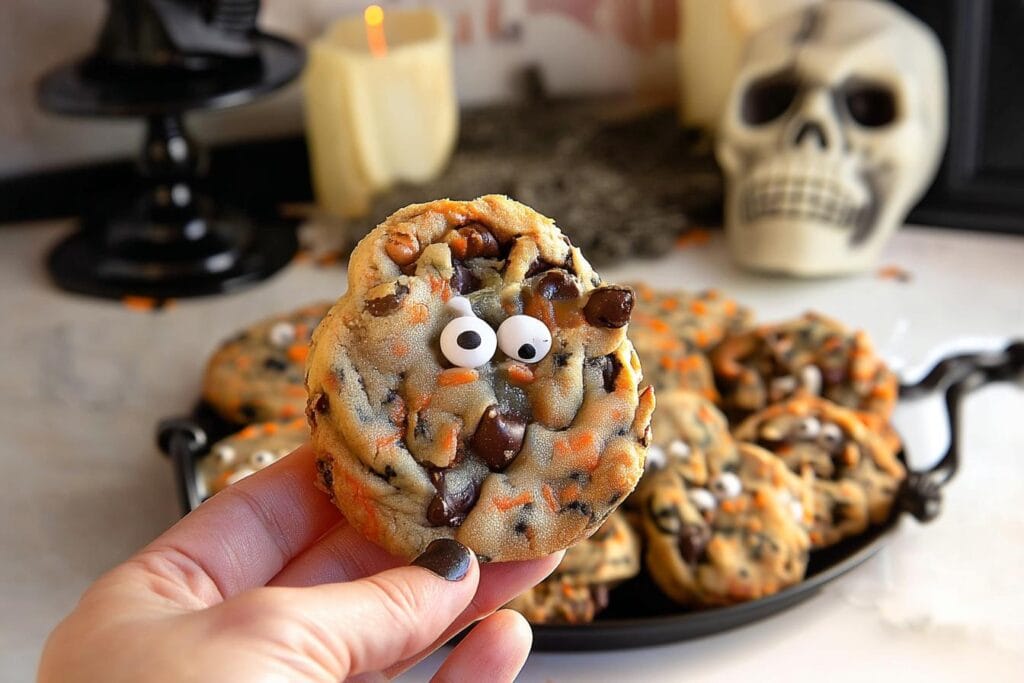 Halloween Chocolate Chip Cookies