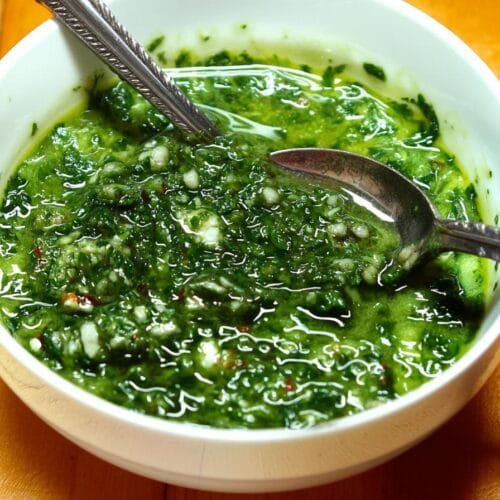 Basil Chimichurri Recipe