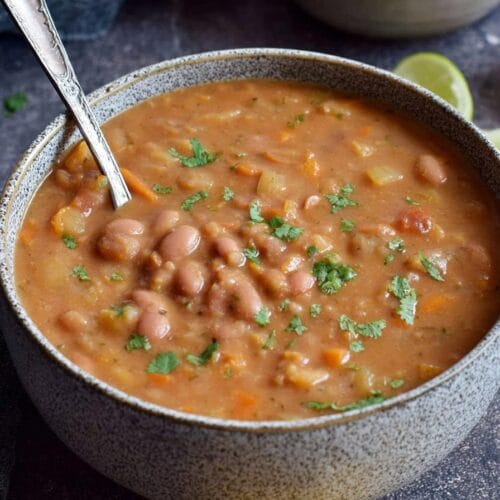 Mexican Pinto Bean Soup