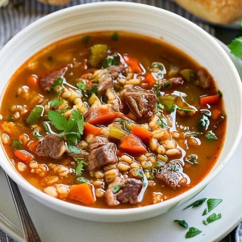 Beef and Barley Soup