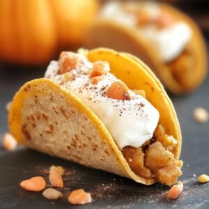 Pumpkin Pie Tacos