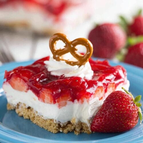 strawberry pretzel salad