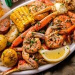 Cajun Seafood Boil with Garlic Butter Sauce