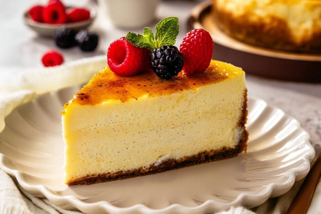 Crème Brûlée Cheesecake
