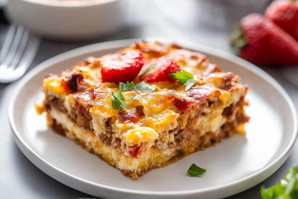 Make-Ahead Breakfast Casserole