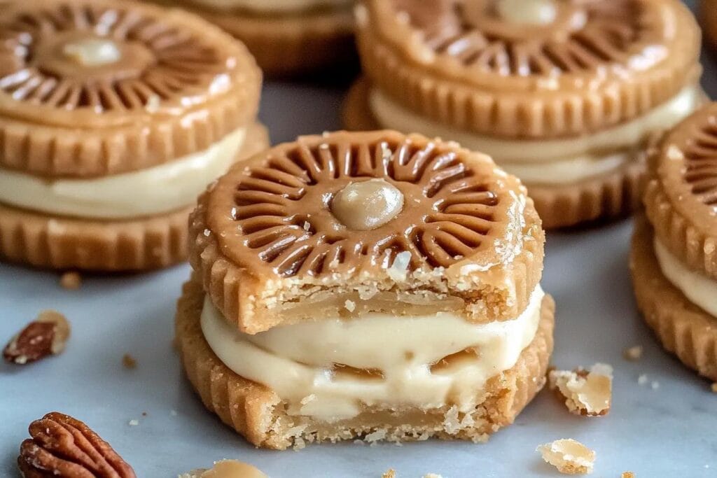 Baklava Cream Sandwich Cookies