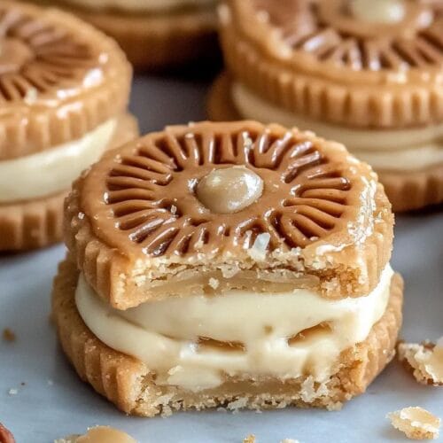Baklava Cream Sandwich Cookies