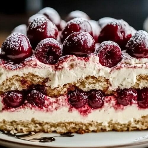 Cherry Amaretto Tiramisu
