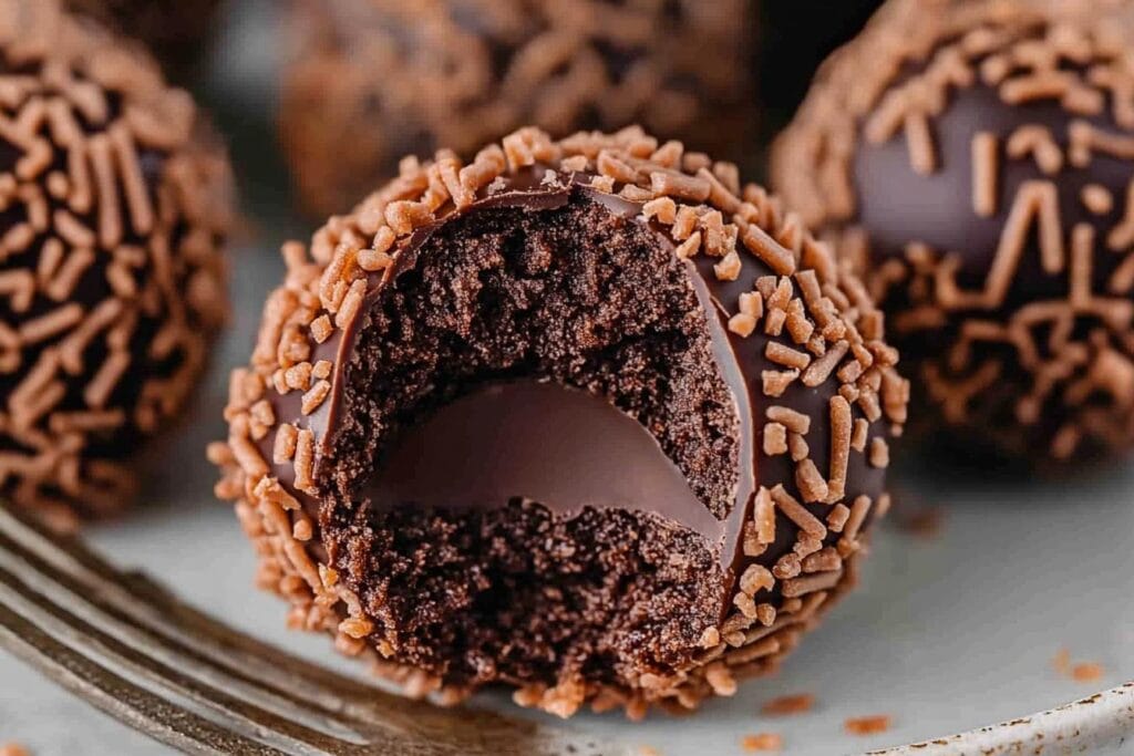 Festive Orange Chocolate Christmas Truffles