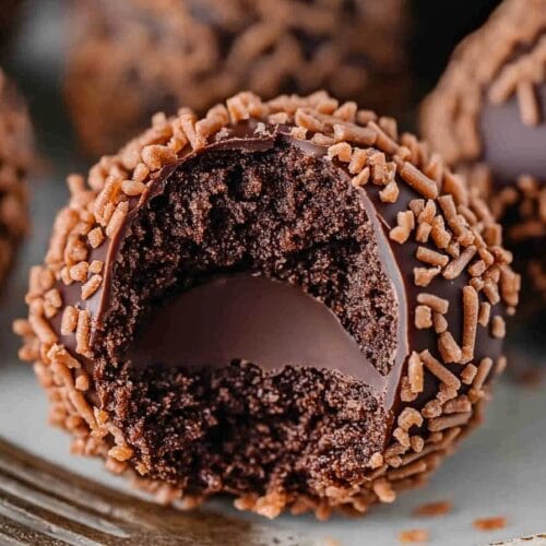 Festive Orange Chocolate Christmas Truffles