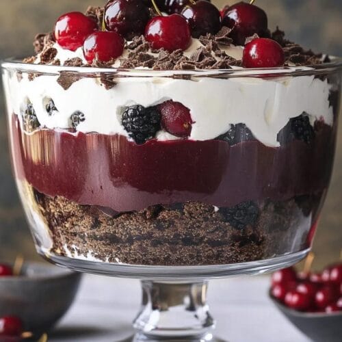 Christmas Black Forest Trifle