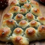 Cheesy Christmas Tree Bread