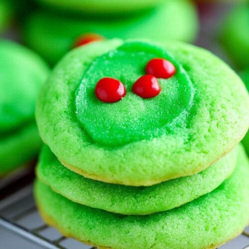 Grinch Sugar Cookies