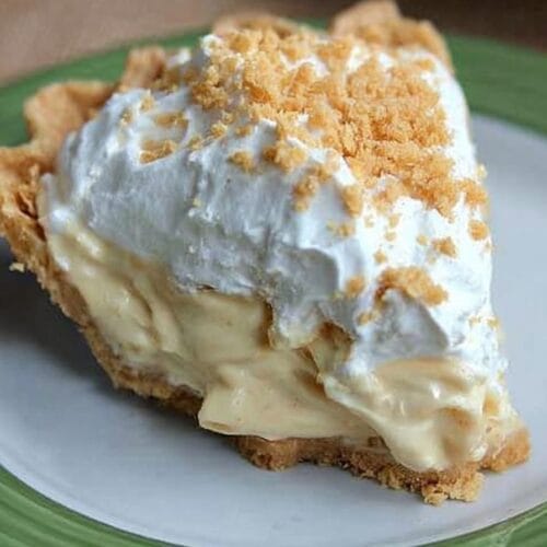 Amish Peanut Butter Cream Pie