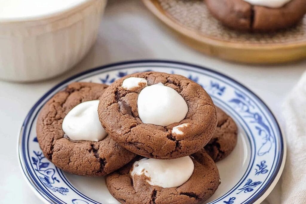 hot chocolate cookies