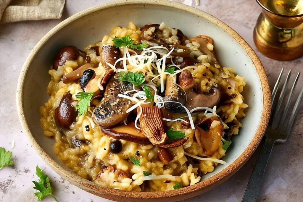 Mushroom Risotto