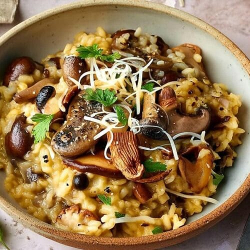 Mushroom Risotto